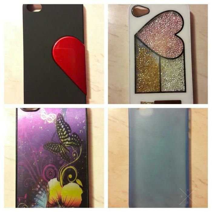 Продам 4 чехла на iphone 4/4s