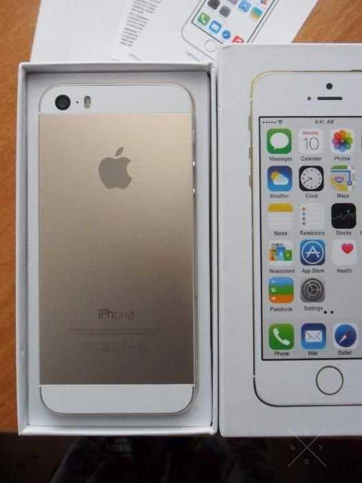 Продам свой iPhone 5s gold 16 gb. Состояние на 5+. Звоните сейчас.