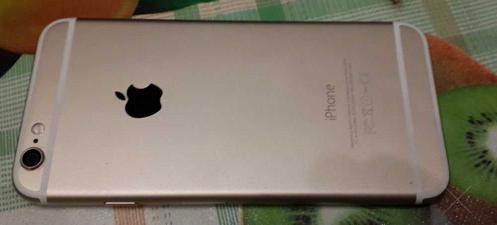 iphone 6 64 gb gold идеал + earpods наушники, кабель и зарядка коробка