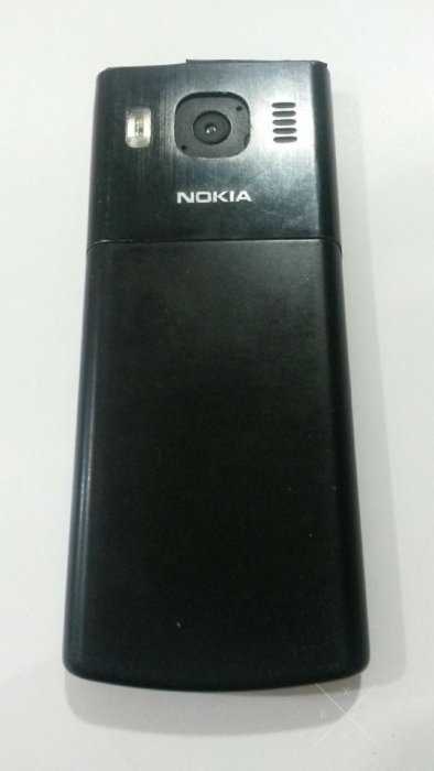 Nokia 6500 classic black.