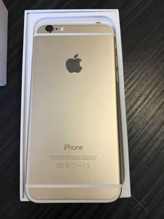 iPhone 6 128 gold 380$ отличное состояние