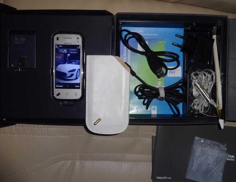 Nokia n97 mini gold полный компл.Обмен