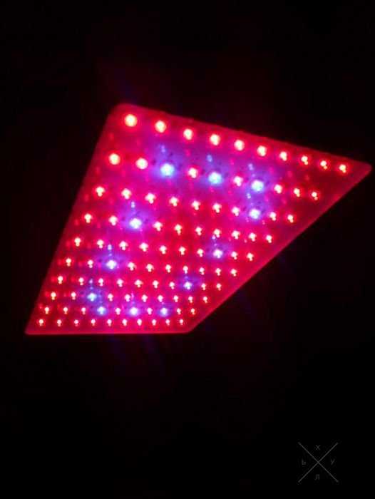 Светодиодная фитопанель для освещения растений 300W (2 спектра: синий/