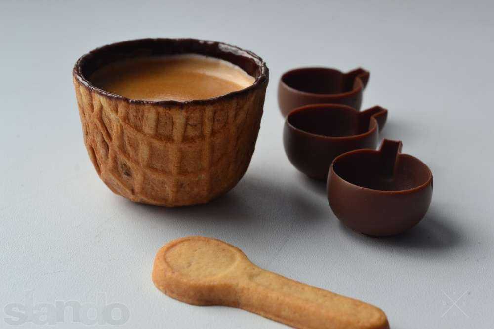 вафельные стаканы для эспрессо