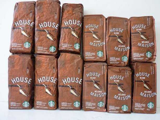 Элитный кофе Starbucks (Старбакс) молотый зерно 100% арабика из США