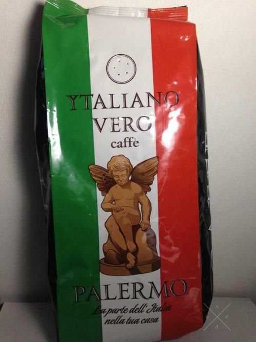 Итальянский зерновой кофе Italiano Vero Palermo, 1 кг. Опт