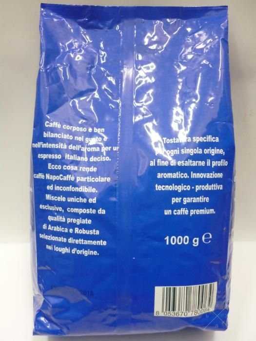 Итальянский зерновой кофе Napo Caffe Aroma Espresso, 1 кг. Опт
