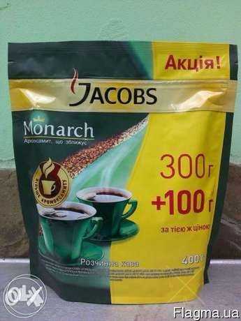 Растворимый кофе якобс 400г(все виды)