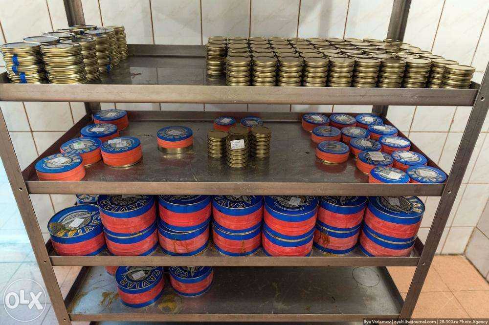 черная икра, астраханская, крупное зерно 3.5 мм