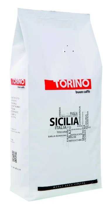 Кофе в зернах Torino Sicilia 1 кг. Арабика/Робуста : 30/70