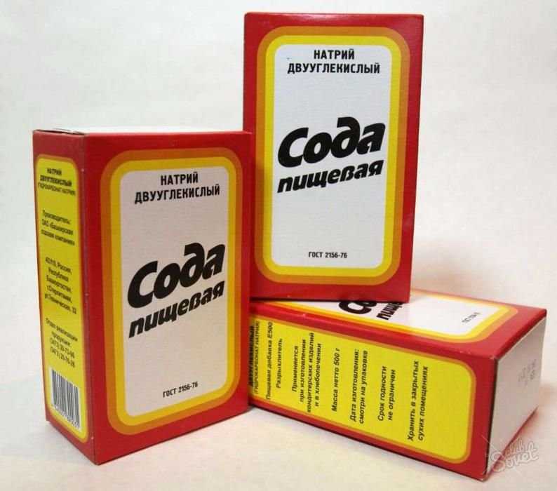 Пищевая сода (бикарбонат натрия), Харчова сода (бікарбонат натрію)
