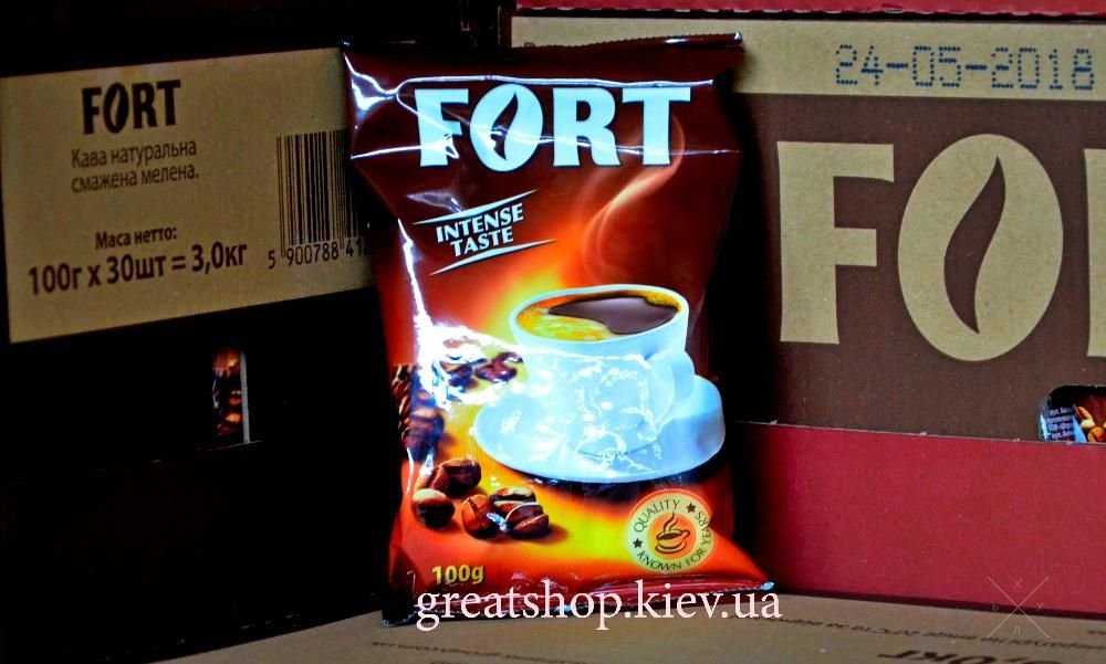 Кофе молотый (Опт) Fort (Элит Форт) 250 гр, 100 гр