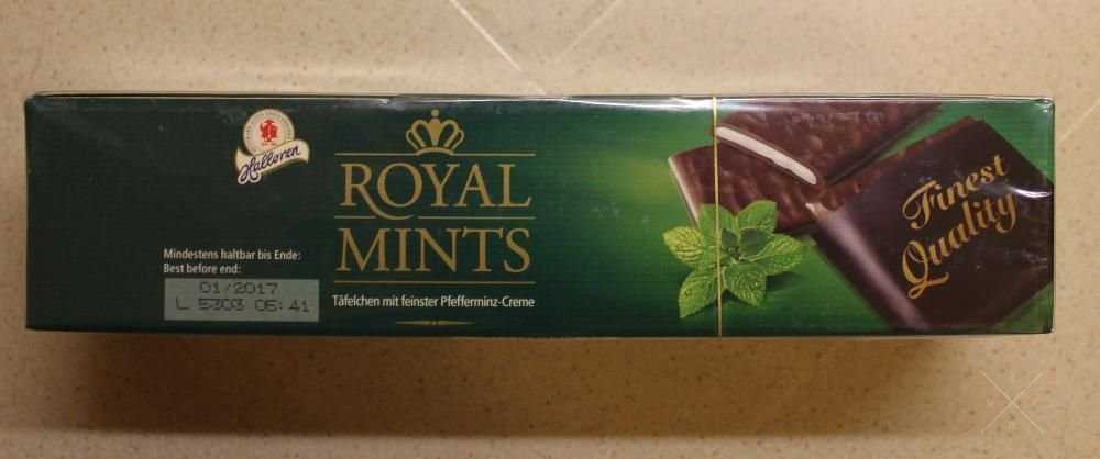 Шоколад Royal Mints 300гр Germany