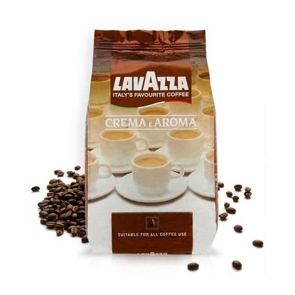 Итальянский Кофе в зернах Lavazza Crema e Aroma (Лаваца Крема Арома)