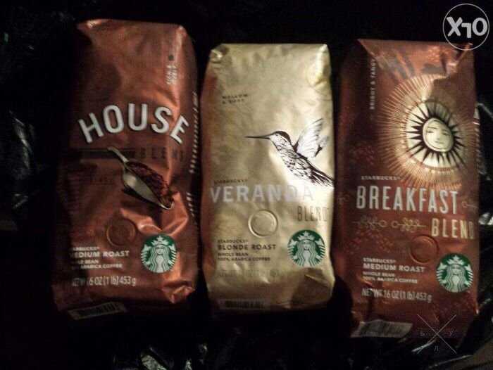 Starbucks Элитный кофе/Кава в зёрнах
