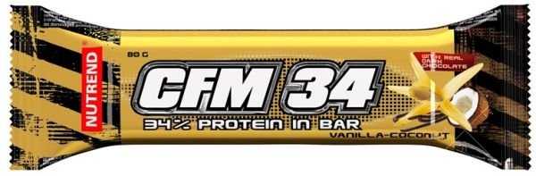 Протеиновый батончик CFM 34 protein bar nutrend