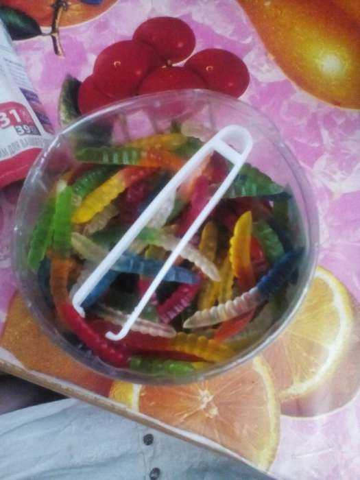 В НАЛИЧИИ Вкусные желейные червячки 150штук