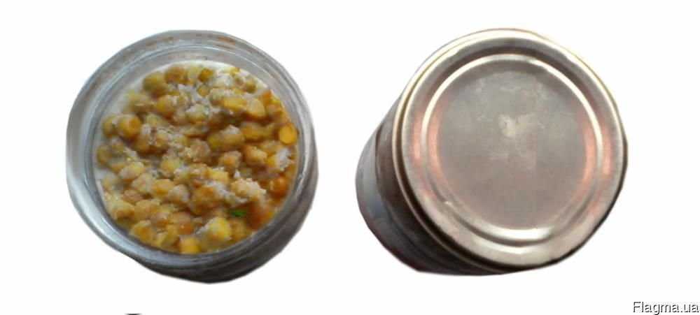 Горошек с мясом телятины