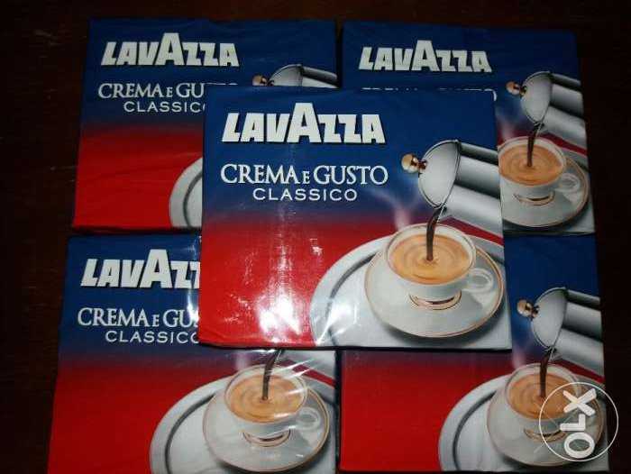 Lavazza Crema e Gusto Classico. Молотый кофе с Италии. Оригинал.