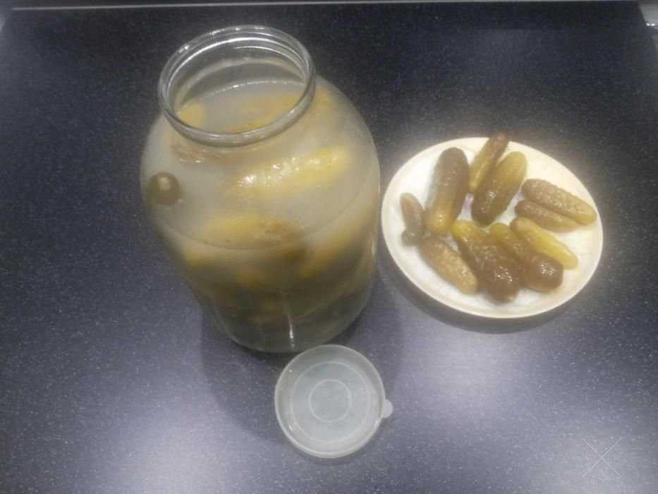 Огурчики бочковые