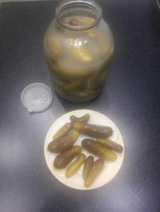 Огурчики бочковые