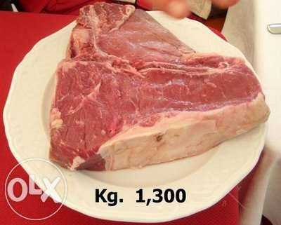 Настоящий Флорентийский стейк из Кьянины