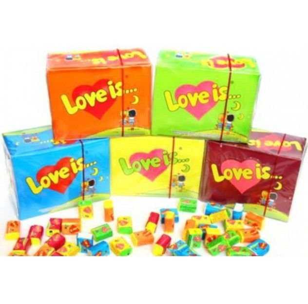 Жвачки Love is лав ис