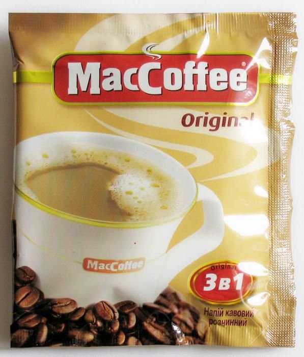 Кофе растворимый МакКофе 3 в 1 Original опт