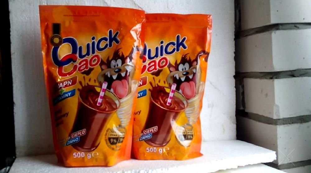 Какао детское Quick Cao 500гр Польша