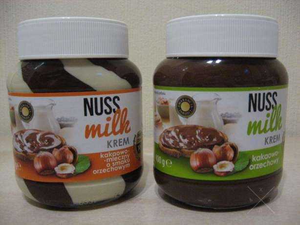 Вкусная шоколадная паста Nuss Milk 400 г, Chocofini 400 г