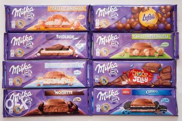 Продам шоколад Милка Milka 300гр.