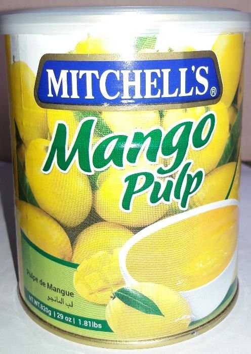 Манго Пюре"Mango Pulp '' 820 грам;Опт и Разница