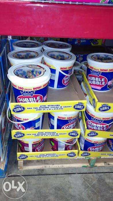 Жевательная резинка Dubble Bubble Bubble Gum 380шт.USA