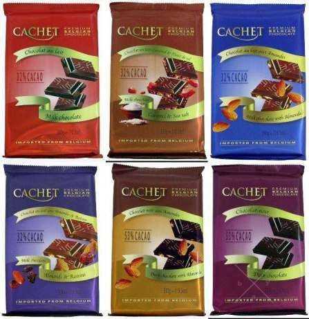 Продам бельгийский шоколад Cachet 300г