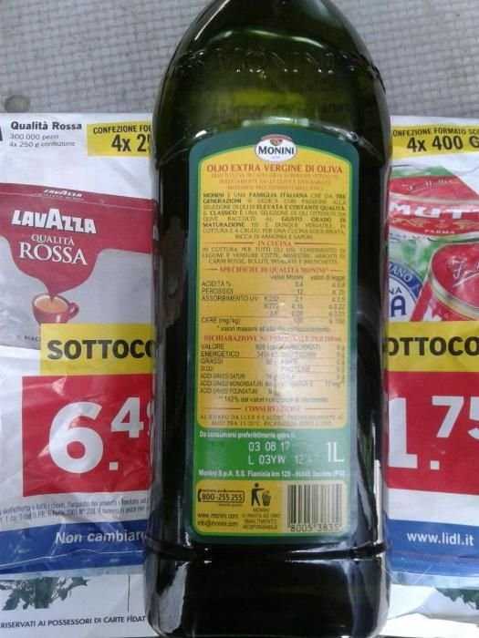 Оливковое масло MONINI Classico Extra Vergine 1l с Италии!