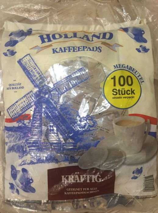 Кофе пады (чалды) для кофеварок Philips Senseo (Holland, Dark Roast)