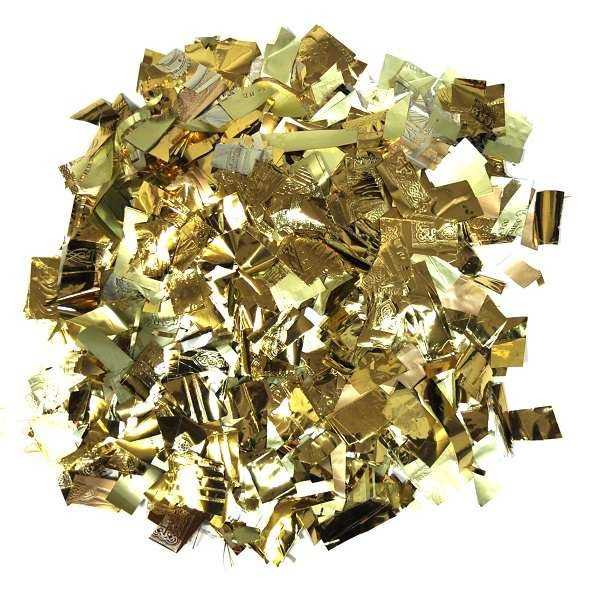 Конфетти - Метафан SMENA effects, Gold, вторичка, 1 кг