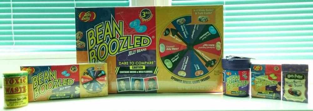 Конфеты Bean Boozled Бин Бузлд бобы Jelly Belly в пакетике 54 g