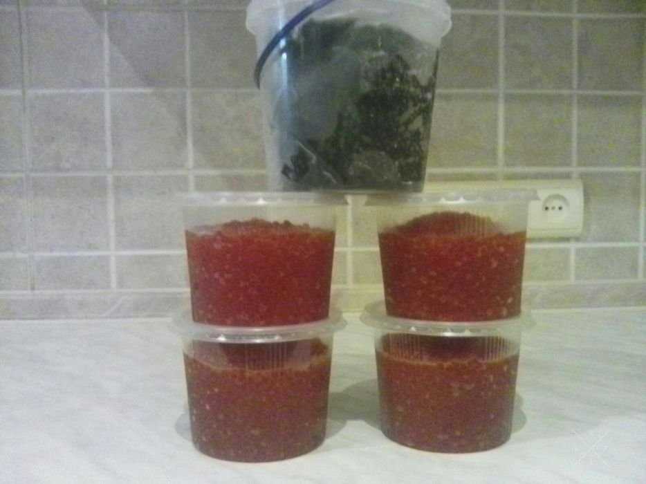 Икра красная,черная 800г.