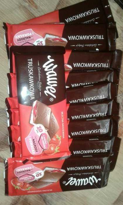 Шоколад Milka, Wawel Polska