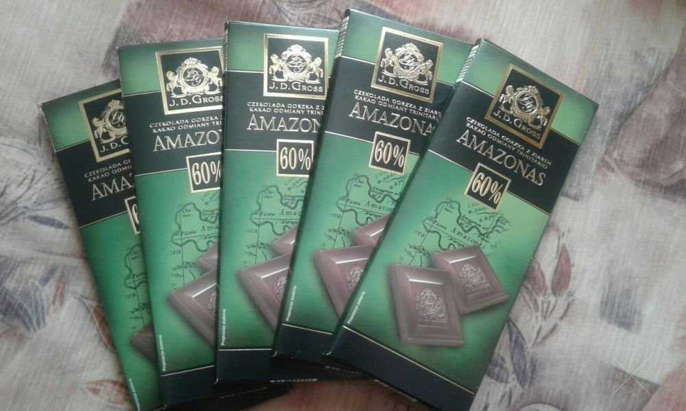 Шоколад J.D.Gross Amazone, Ekwador