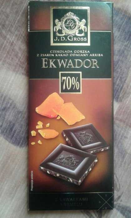 Шоколад J.D.Gross Amazone, Ekwador