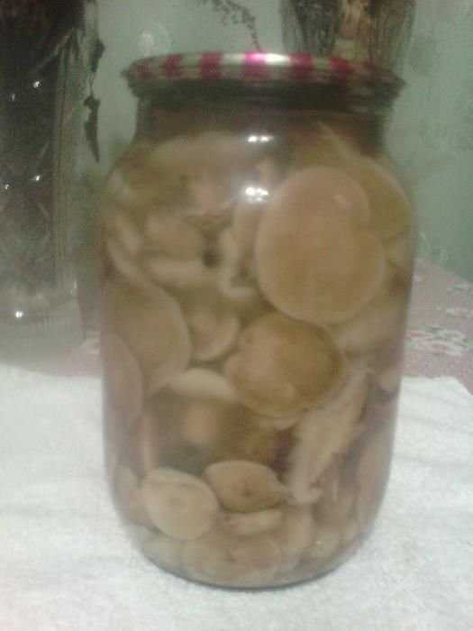 Грибы маринованные