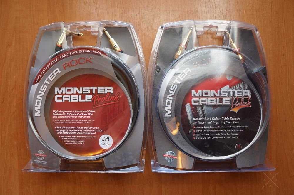 Легендарные Monster Cable - кабели гитарные Bass, Rock, Jazz, Standart