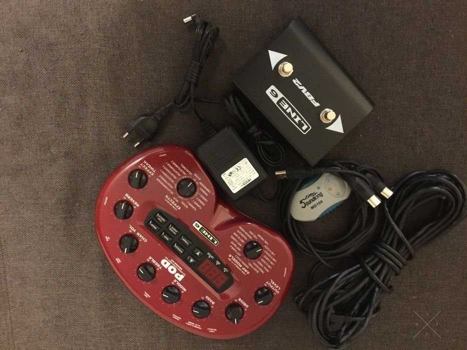 Line 6 POD 2.0 Процессор эффектов для электрогитары (бонусы)