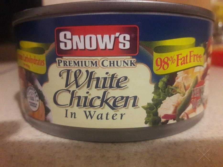 Made in USA - куриные консервы (белое мясо грудинка кусочками)