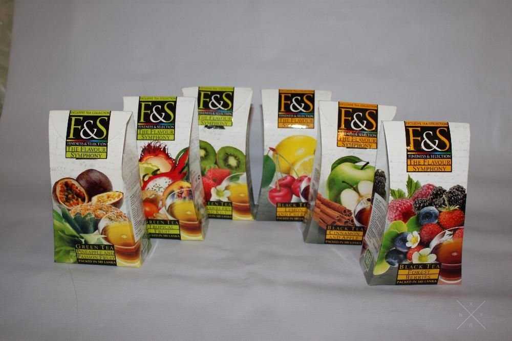 Цейлонский чай F&S, "Симфония вкуса", 100 г. в ассорт, высший сорт