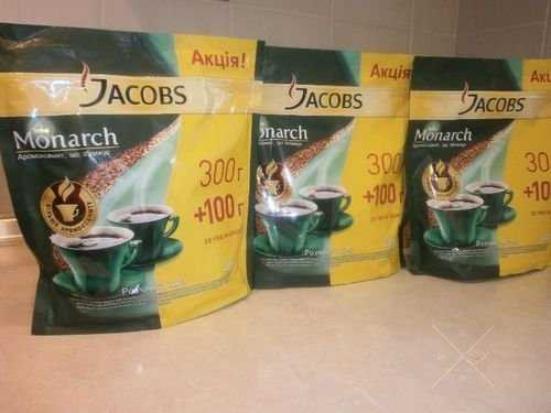 Кофе якобс монарх 400 грамм Jacobs monarch якобз кава