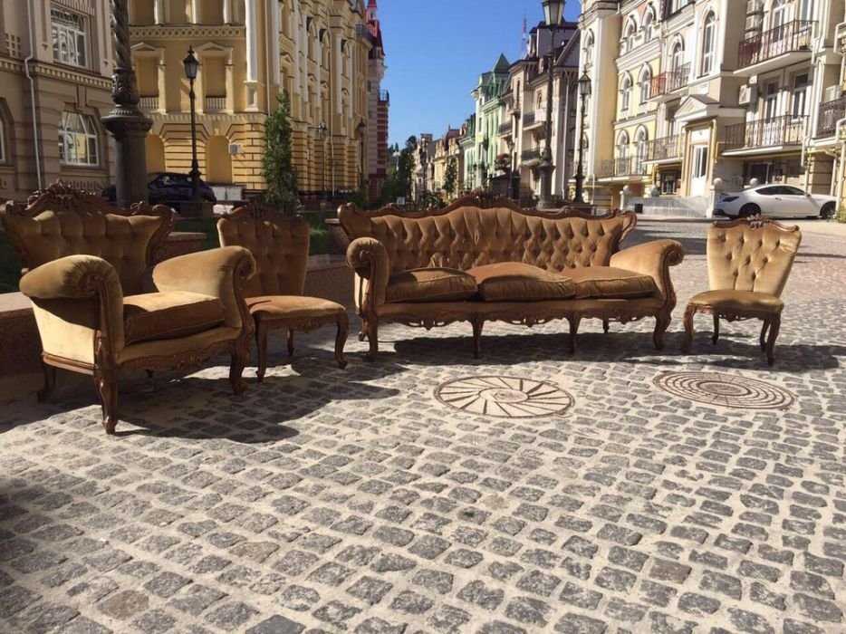Диван и 2 кресла Франция