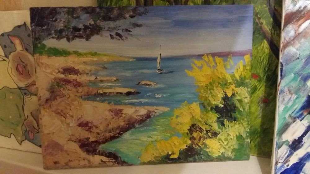 Картина масло холст
